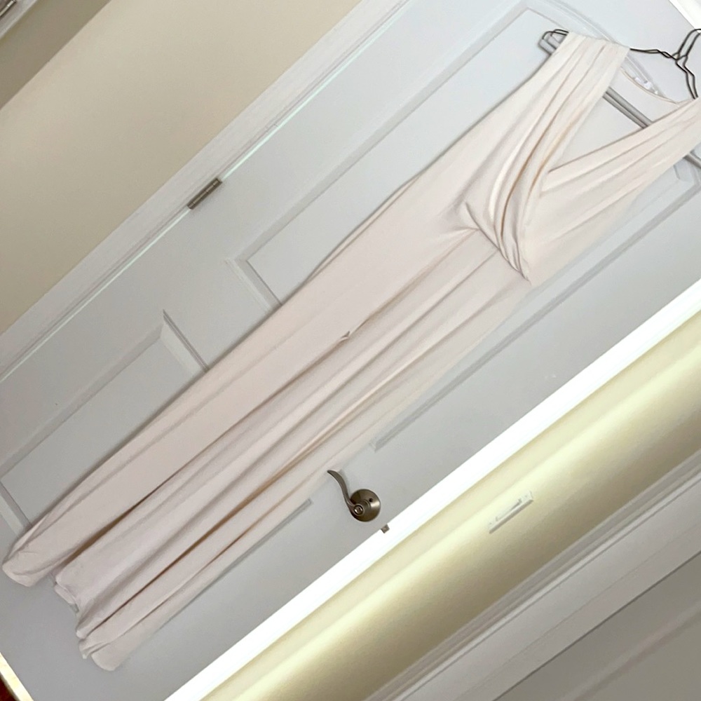 Never worn dry cleaned white dress